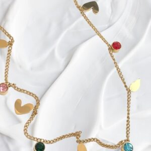 Collar Cuore Colorato