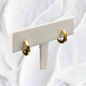 Aretes Huggies Redondos